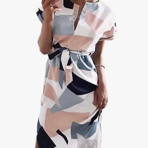 Matching dress & belt💞